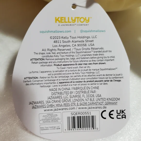 Aimee, The Easter Chick Squishmallows - Picture 5 of 5